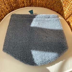 NWT Anthropologie Sherpa Adjustable Snood, Blue